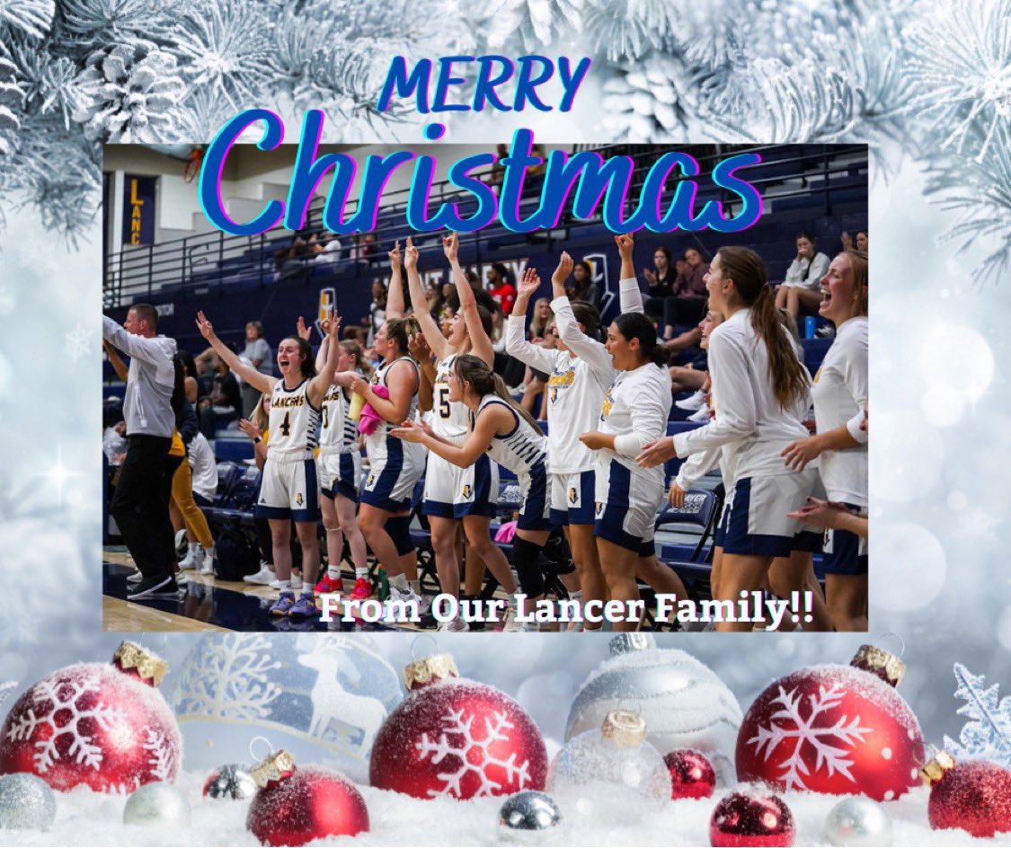 Merry Christmas from our Team to yours!!
#Blessed
<a href="/MMULancersWBB/">Mount Marty Women’s Basketball</a> <a href="/MMULancers/">Mount Marty Lancers</a>