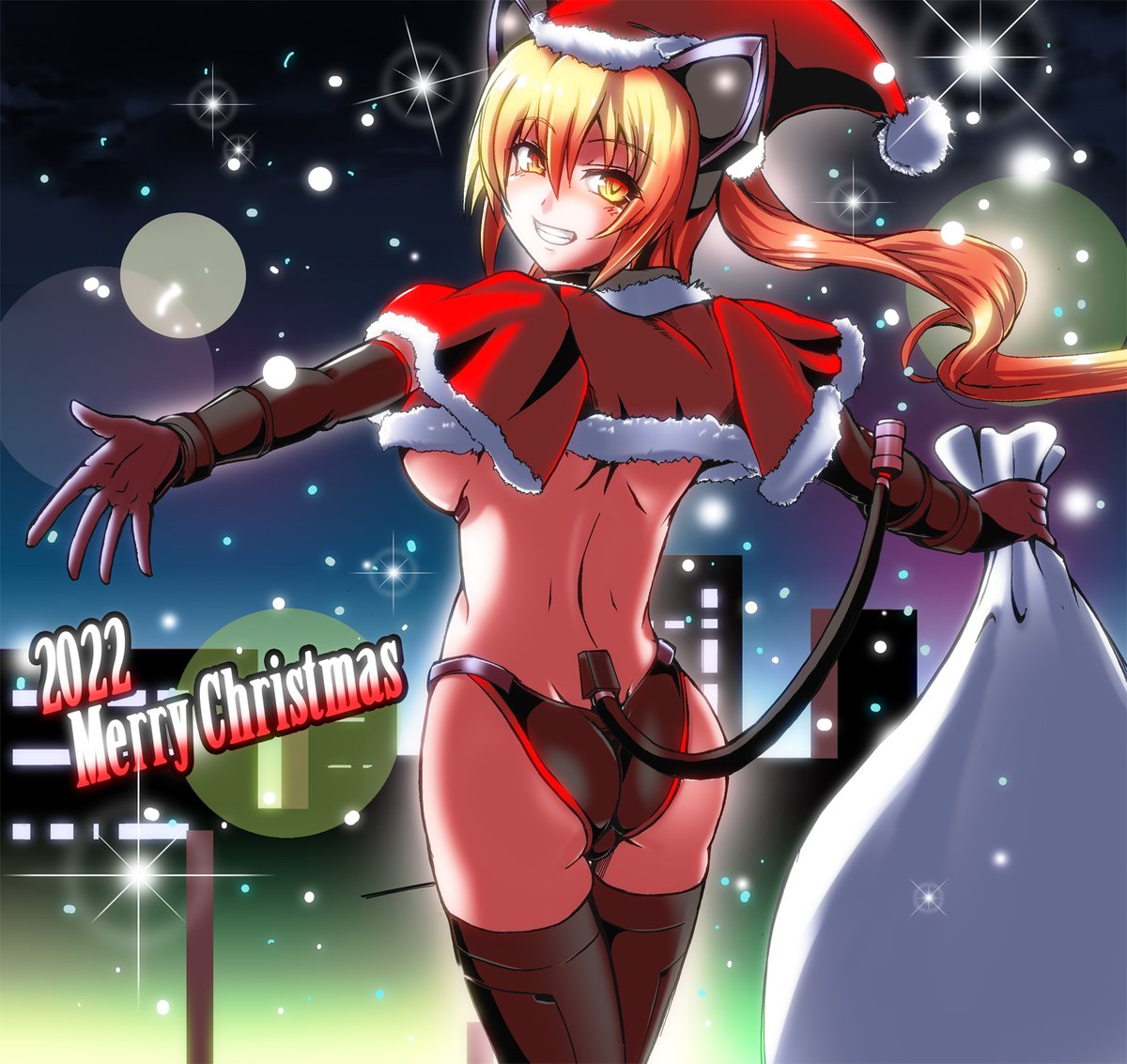 「さぁ!行こっか!!」
うちの子で
メリィィィィィィぃクリスマァアアアス!!

初めて下書き込みでフルデジタルでイラストかきあげたった 
(ちょっとミスが有ったので修正して再投稿
 反応してくれた方は申し訳ないっす(._.)) 