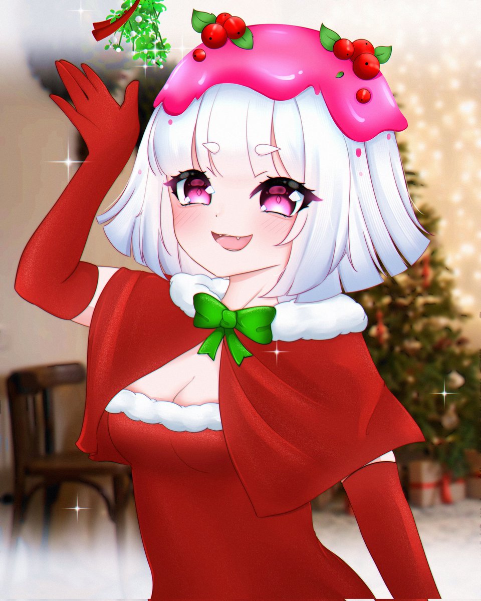 BUON NATALE E BUONE FESTE A TUTTI❤️💕💕💕✨
Art by: @Myakon_