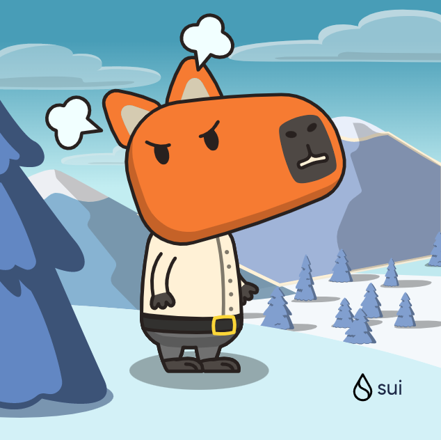Ju1i_crypto's tweet photo. @SuiNetwork @SuiFoundation @mysten_labs Lucky: My Capy is a little angry because it's been a tough year. He had to work very hard. But he believes he will be rewarded for his hard work. He is improving his skills every day. His main goal is to go to a country where it is always warm. I hope he succeeds. #CapyHolidays https://t.co/ajgsgVwBQm