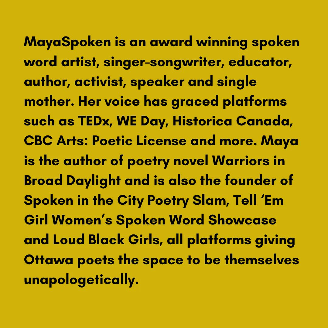 PoetryLabNews's tweet photo. Presenting the finalists for 🌟THE POETS 🌟

MayaSpoken

#spokenwordcompetition #poetrycommunity #spokenword #THEPOETS #PoeTV #caffeinetv #poetry https://t.co/IQjKmWEY6F
