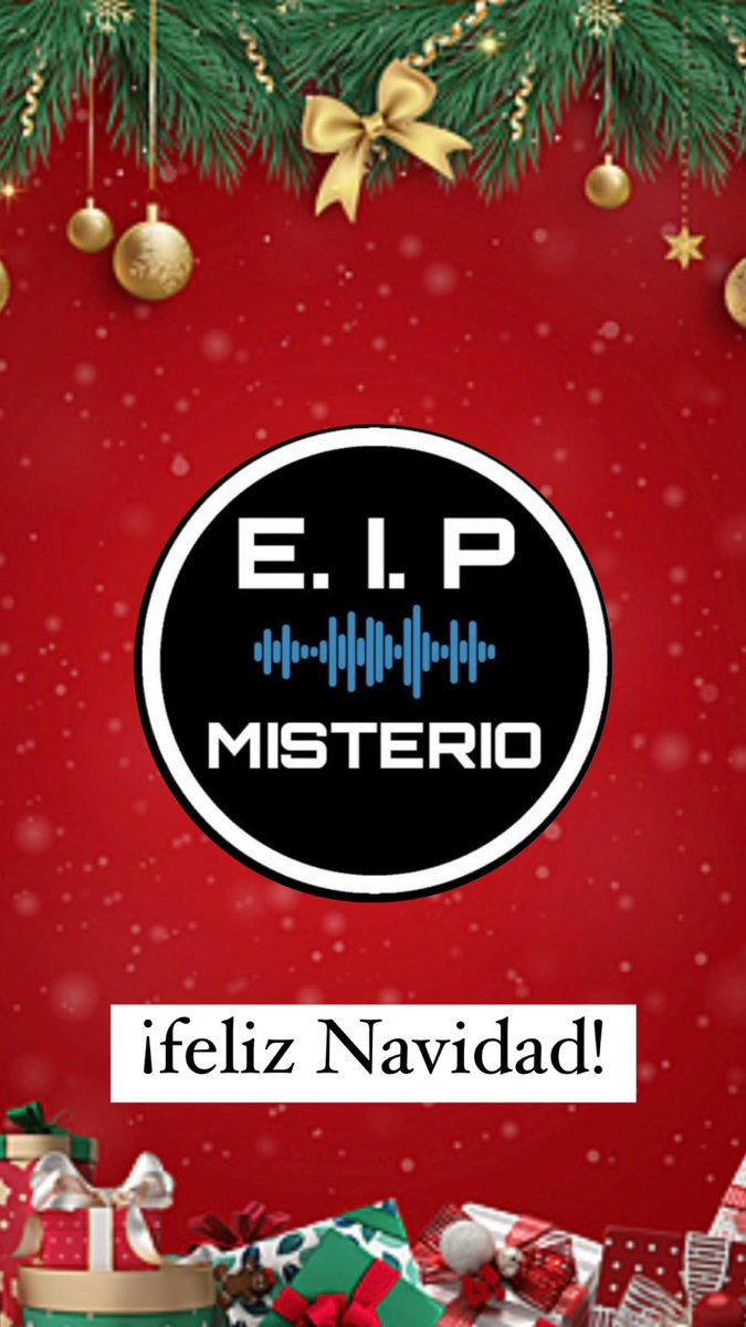 Los compañeros de E.I.P. MISTERO 
Les deseamos unas Felices Fiestas!!!