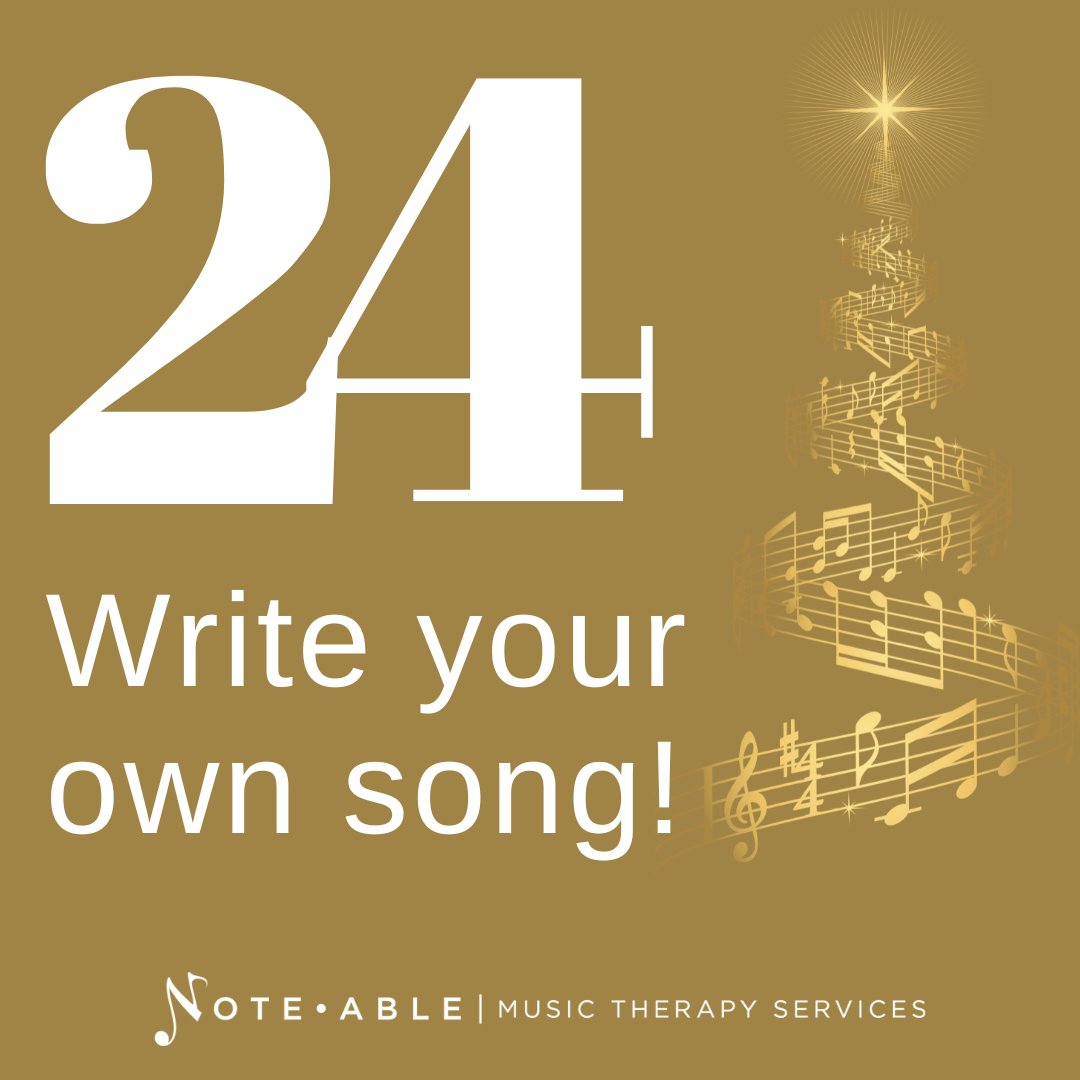 noteables's tweet photo. 12 Days of MUSIC! 🎶📯🔔🎁🎄

Write your own song!

#12daysofmusic #MusicIsForEveryone #NMTS https://t.co/Gjq0QmypqN