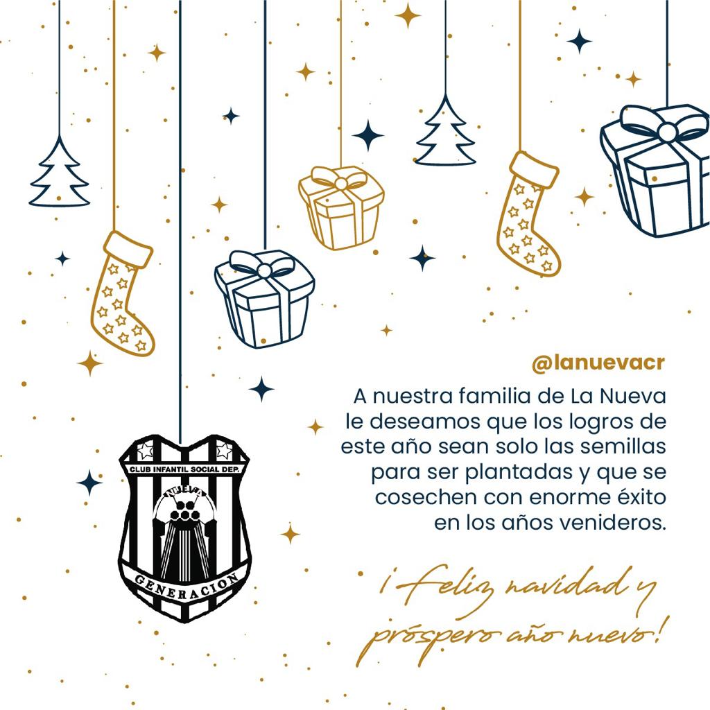 Les deseamos una feliz navidad y un excelente año nuevo