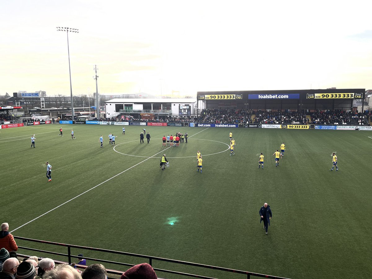Barry_D_Watson's tweet image. Still absolutely buzzing from the cup final victory this morning. Brilliant to see such a great support out. Congratulations to the players, management, staff and everyone involved in the running of our community club. Now for that league title @bangorfc 💛💙
