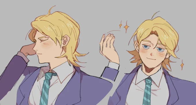 i like his hair #mobpsycho100 #terukihanazawa 