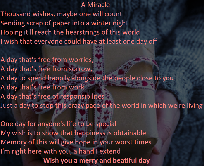 iserpesnoD's tweet photo. Whether you celebrate it or not, I wish everyone a great holidays break, free from worries and spent with the people you love to be around. If you're alone you can always reach out to me or any other community and it's members, don't lose hope!
#WritingCommunity #poet #christmas https://t.co/e8gBsiME8X
