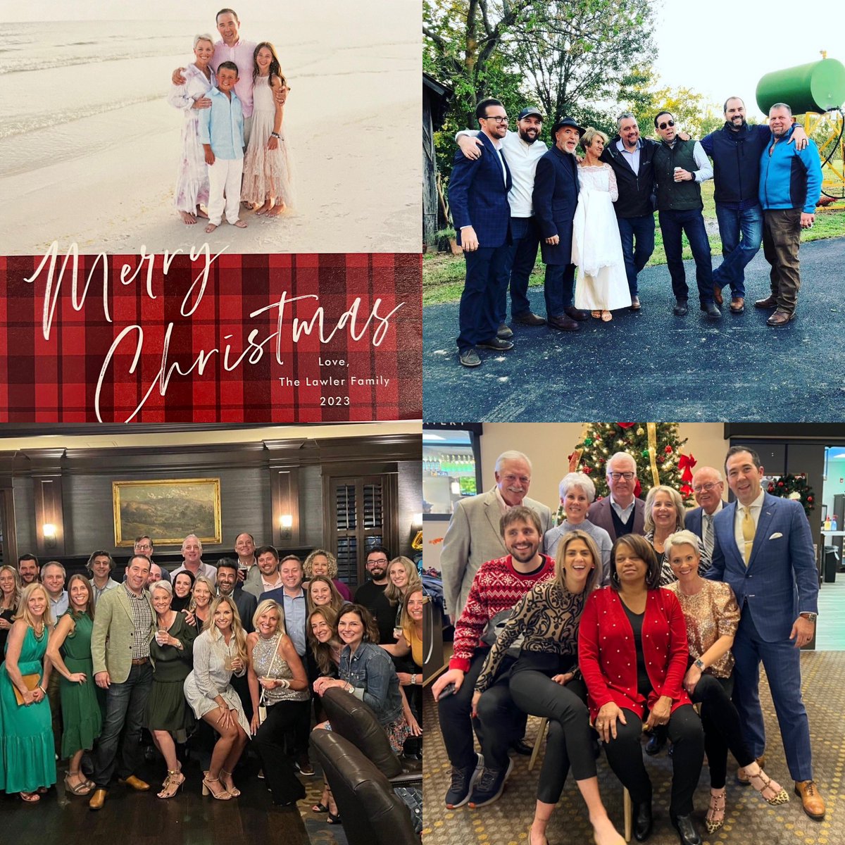 As we celebrate this Holiday Season, my thoughts of you are ones of deep admiration and tremendous appreciation.
I wish each of you a very Merry Christmas and Happy Hanukkah! #gratitude #tomjames #family