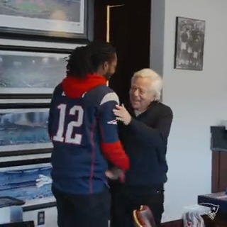 Josh Mankiewicz on Twitter: "RT @Patriots: You represent us ️💙 Robert