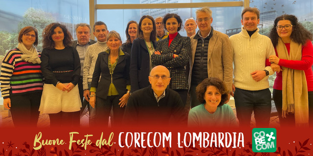 CorecomLombard's tweet image. Tanti auguri di buone feste dal Corecom Lombardia!
#buonefeste2022
