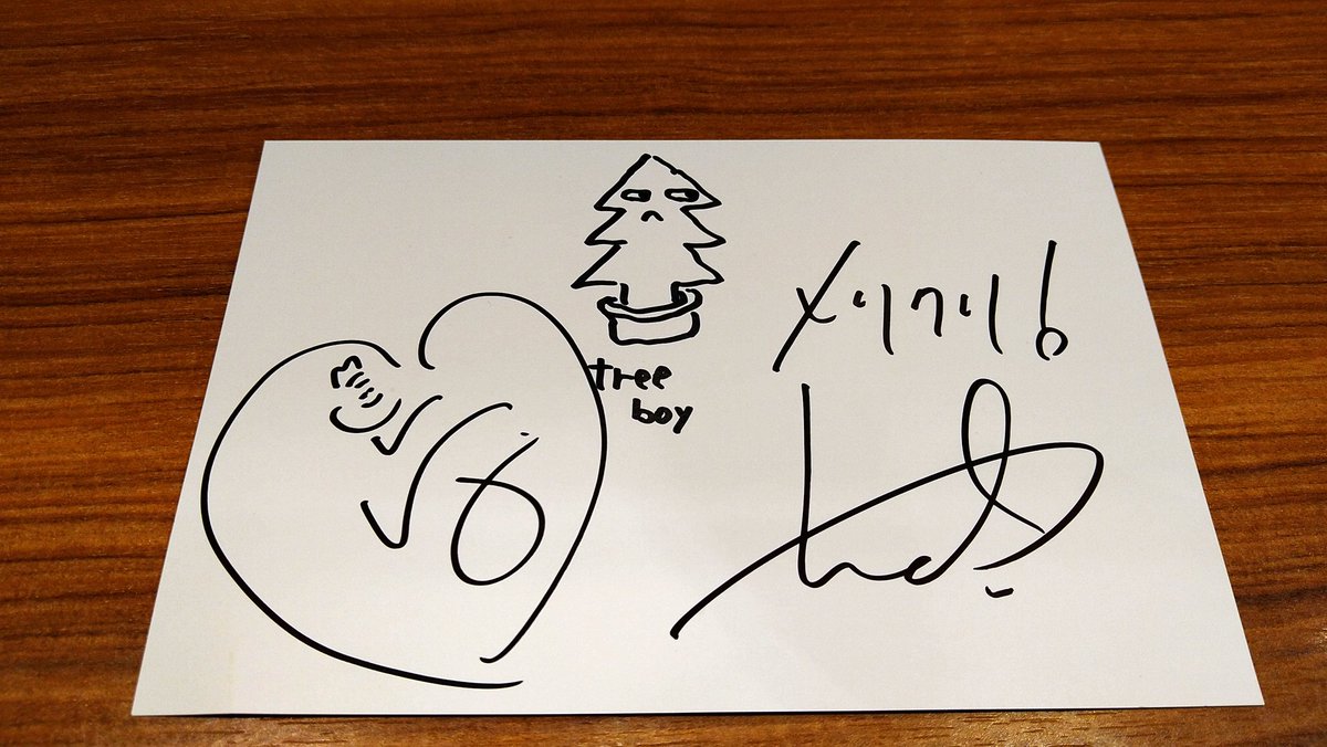 b_ism's tweet image. とても素敵なクリスマスイブになりました！
ライブを堪能するだけでなく嬉しいプレゼントまで(ﾟдﾟ)
これからも聴き続けます🥰
#ポップしなないで
#MARUNOMI 
#treeboy