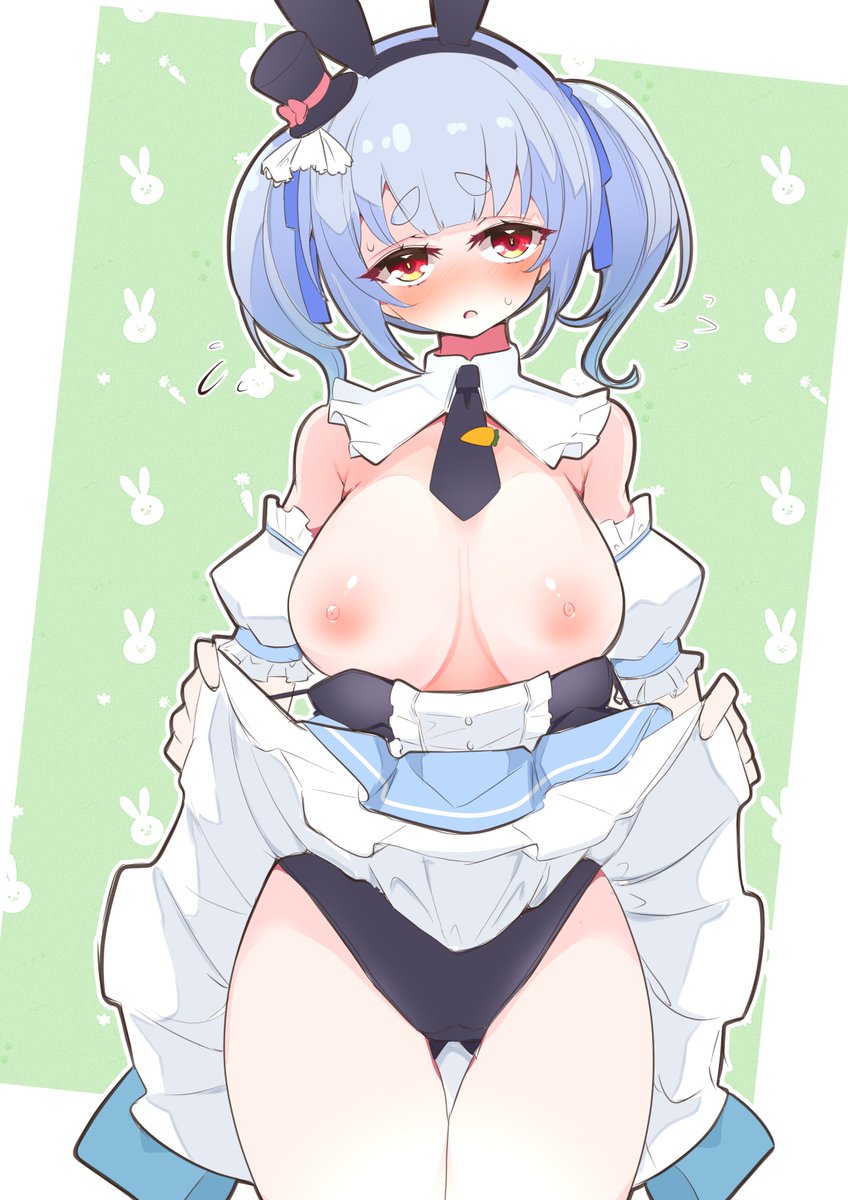 レオタードなのにたくしあげるとなんか恥ずかしいpkちゃん描きました(1/2) 