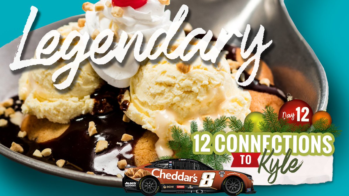 cheddarskitchen's tweet photo. Since 2001, @KyleBusch has won more than 224 NASCAR races. In our book, that makes him a legend and legends work up monster appetites. 

Our scratch-made Legendary Monster Cookie is the answer and sharing is optional.

Retweet &amp; you could snag some sweet swag. 🎁 https://t.co/Ox19zMM5Gq