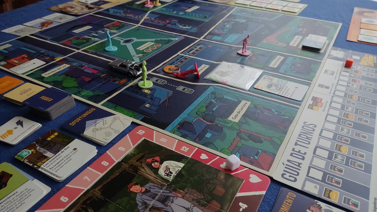 Hisomaru's tweet photo. Se consiguió!! Todo gracias a Einstein que tenía bien controlado al puñetero Biff 💪
#BacktotheFutureBackinTime #juegosdemesa #boardgames https://t.co/MMYRiE9Or3