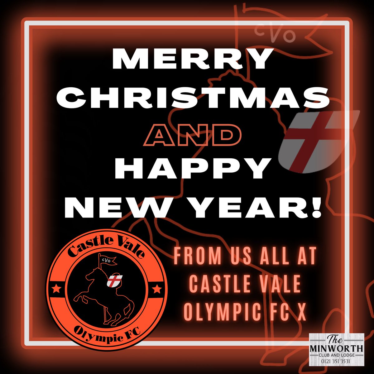 Merry Christmas &amp; Happy New Year from us all at CVO! 🎄❄️🎅🏼☃️

We hope you have a wonderful holiday, see you soon!

🟠⚽️ 🟠⚽️ 🟠⚽️ 🟠⚽️🟠