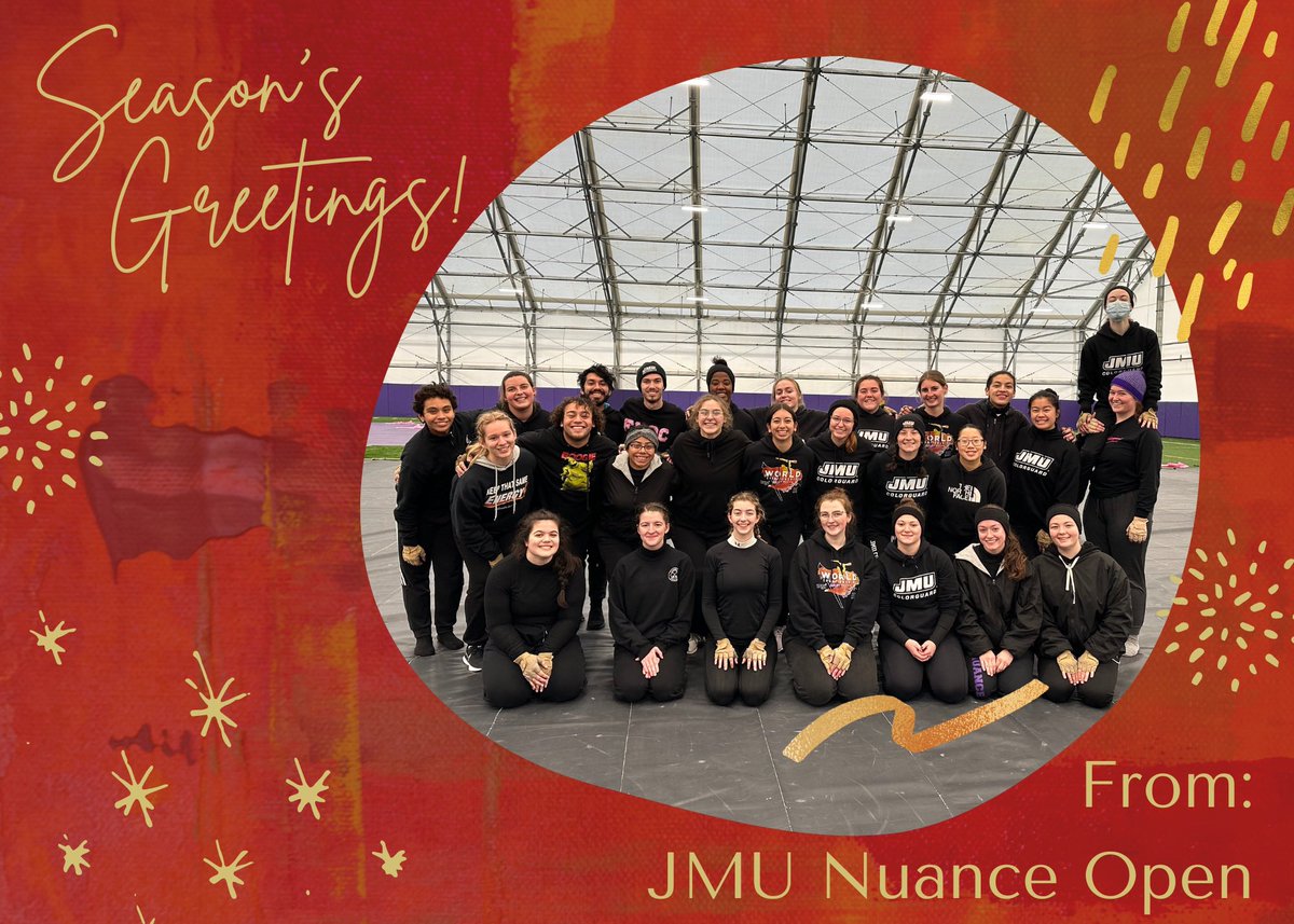 JMU Colorguard tweet media