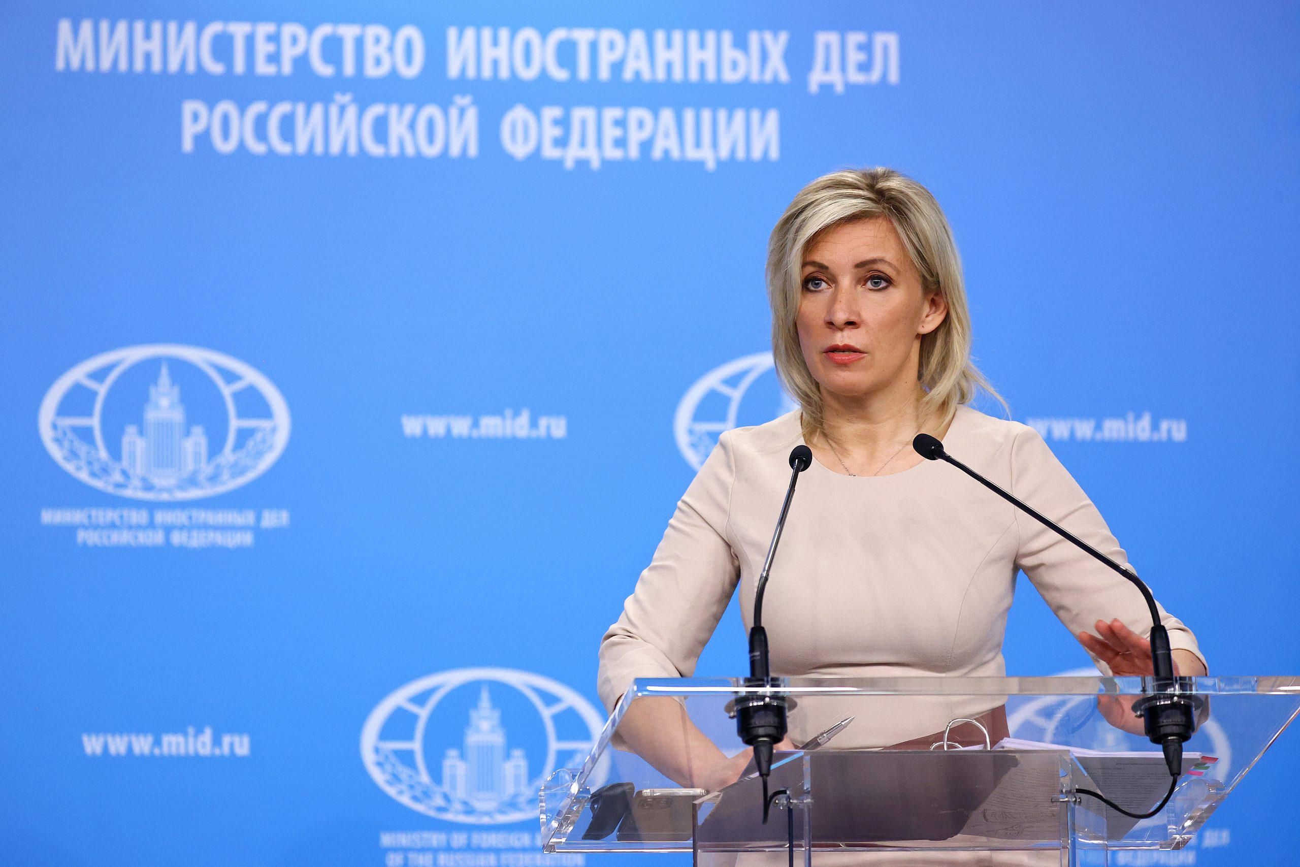 Мария Захарова 2022