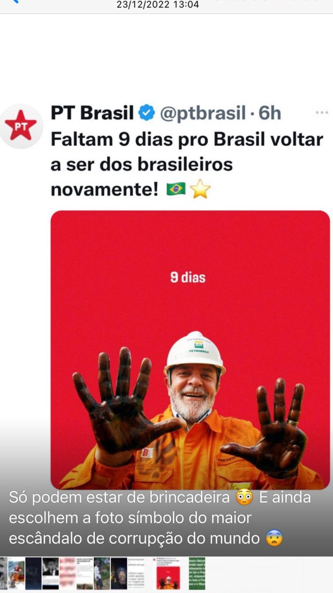 _robertomotta's tweet image. Isso não pode ser verdade!!! Que o PT mandou isso ontem PQP deve ser fake!!!
