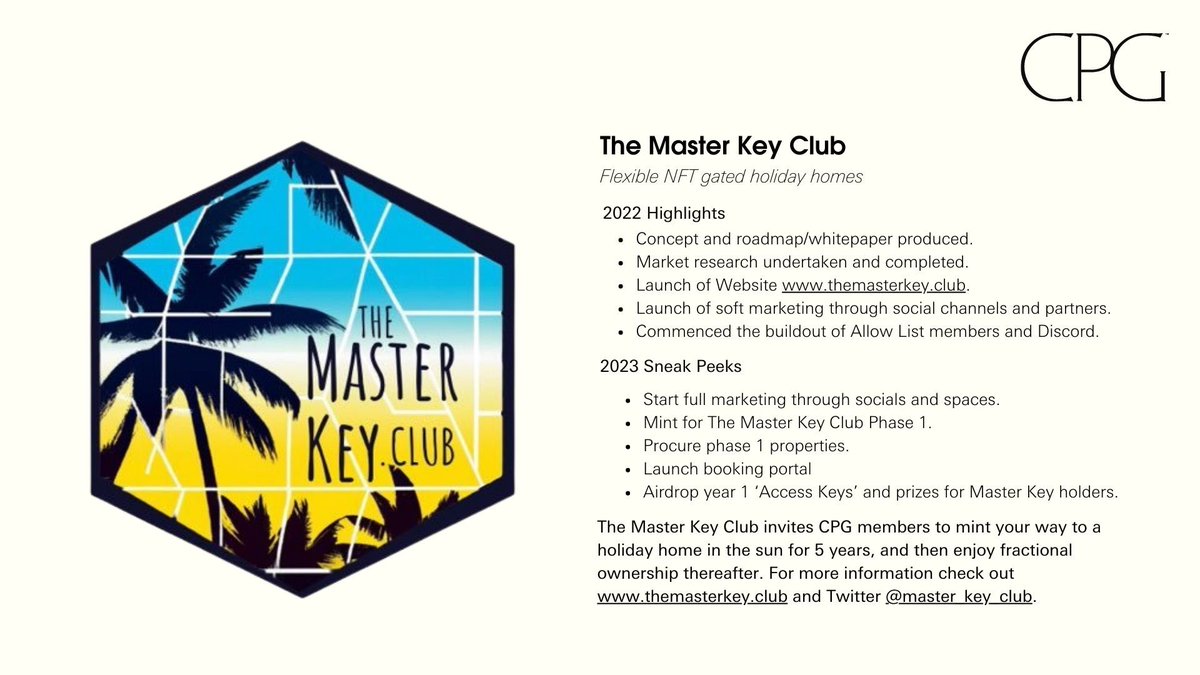 The Master Key Club tweet media