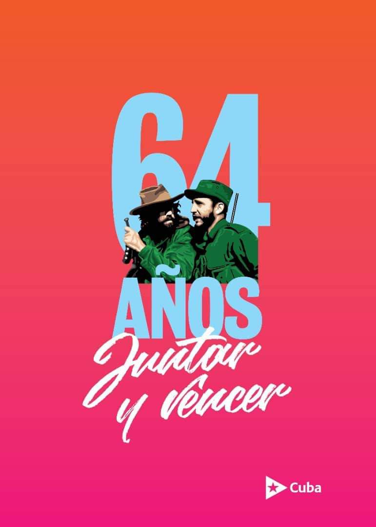 64 y seguimos! #Cuba #JuntarYVencer #CDRCuba #SomosDelBarrio #SoyCederista