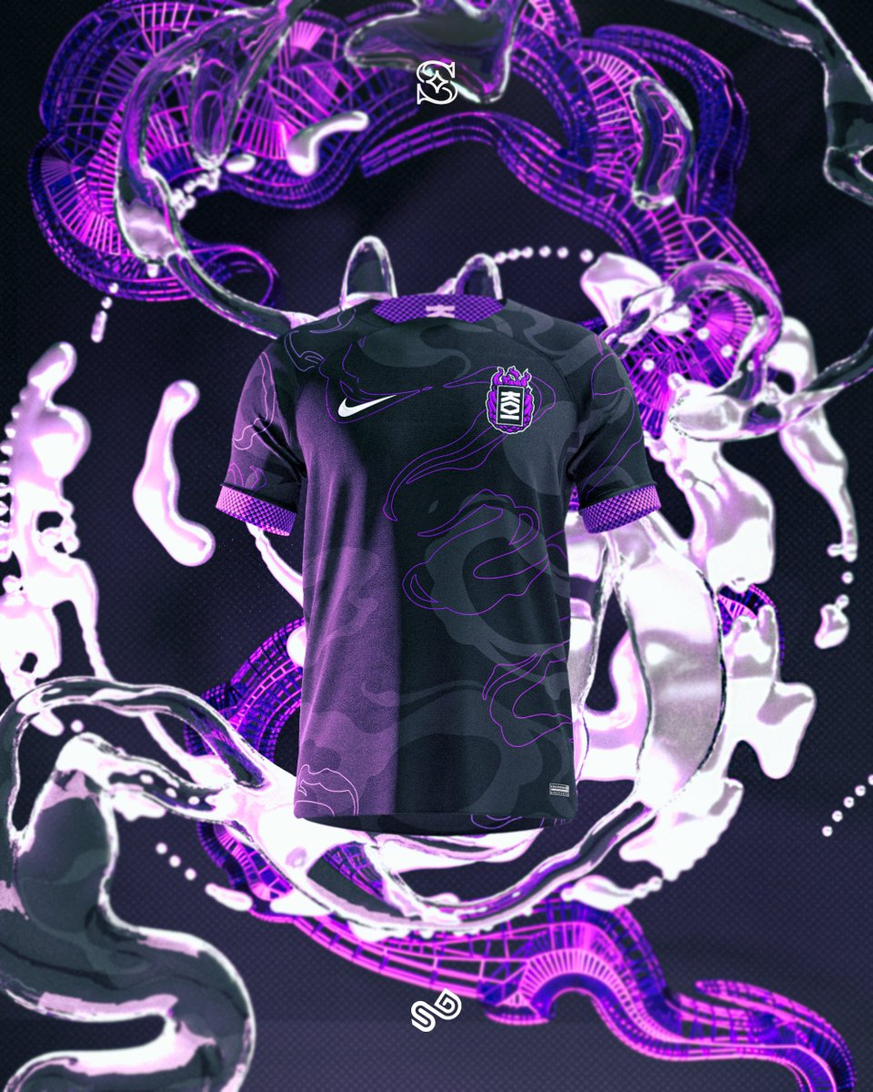 soccept's tweet photo. CONCEPT KIT @KOI x @Nike

Together, in collaboration with @skulldesigns_, we decided to make a conceptual design with their recent sponsorship announcement. Based on the legend of the koi fish, the design presents the main traits of the club.

RT &amp; Like is appreciated!

#SOMOSKOI https://t.co/Zud8nzLCKK