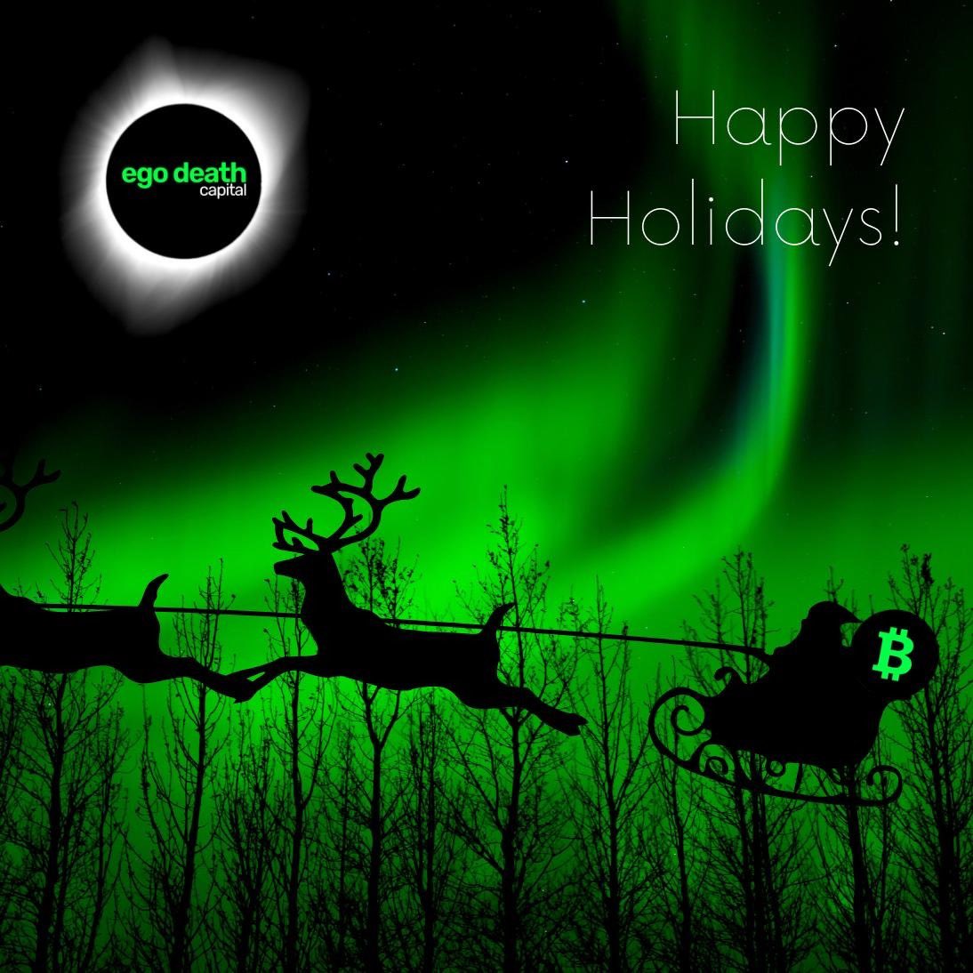 egodeathcapital's tweet photo. Happy Holidays! May Santa bring #Bitcoin for all #JoinTheEclipse https://t.co/yqtShc2GKb