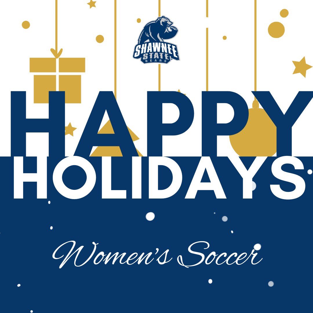 Happy Holiday season from our team to you! 
We hope you have a Merry Christmas and Happy New Year! ☃️🎄#gobears