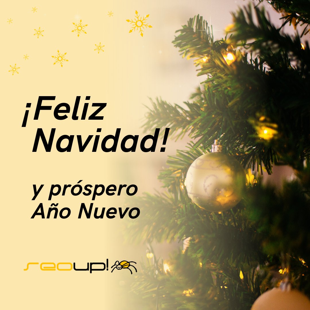 SeoUp1's tweet photo. 🌟 ¡Feliz Navidad y próspero Año Nuevo! 🌟

Desde SeoUp! Agencia de Marketing Online
.
.
.
#seoup #seo #agenciaseo #seoagency #auditoriaweb #mejoraweb #google #tecnologia #seoweb #marketingdigital #webdesigners #updates #feliznavidad #navidad #2023 https://t.co/eeGnbPCpsz
