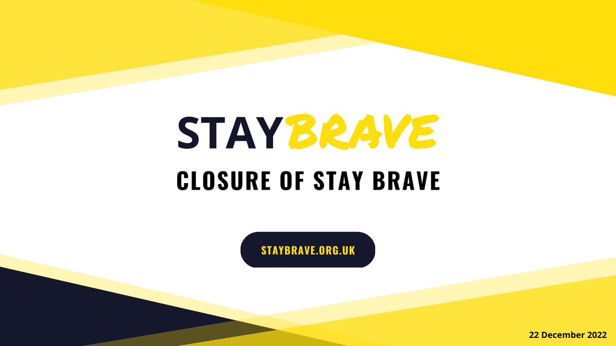 Stay Brave tweet media