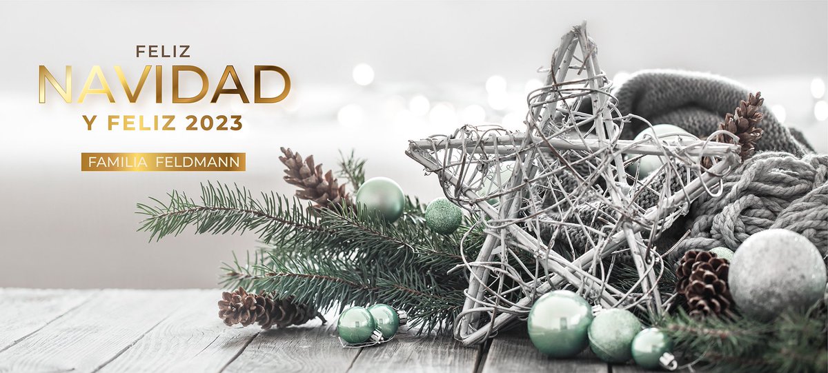 “Honraré la Navidad en mi corazón y procuraré conservarla durante todo el año”.  Charles Dickens. 

A todos nuestros Caciques, la familia Feldmann os deseamos unas muy Felices Fiestas y un Feliz 2023 repleto de grandes momentos que celebraremos juntos.