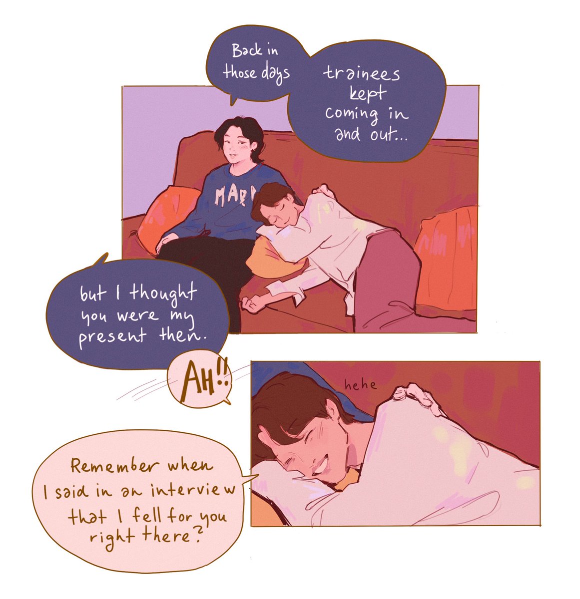 happy holidays from domestic sope 🥂
it's one of their most important traditions that yoongi brings up the christmas eve they met