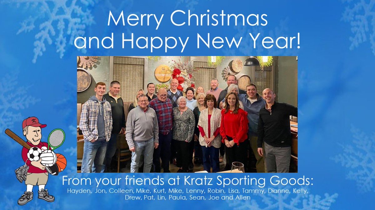 Kratz Sporting Goods (@kratz_sports) on Twitter photo 2022-12-24 18:02:17