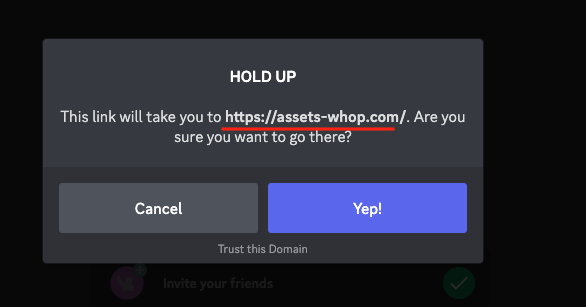 ljs_eth's tweet photo. Be careful of @wiredbst . Its discord has a scam verification link which seems to be a drainer. Be careful and check the urls you use.
#wiredbeast #wiredbst #yaypegs #scam #nfts #opensea https://t.co/OzxeEN4YIM