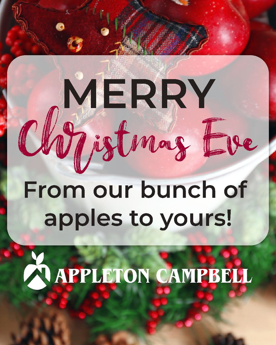 AppletonCampbel's tweet photo. We hope you enjoy this magical day with family, friends, and loved ones. From all of us at Appleton Campbell, we wish you a very merry Christmas Eve! ๐๐
#AppletonCampbell #HVAC #Plumbing #Electrical #Heating #AirConditioning #Fauquier #Virginia #WarrentonVA #Culpeper #Hayma... https://t.co/E5Raw0RfC2