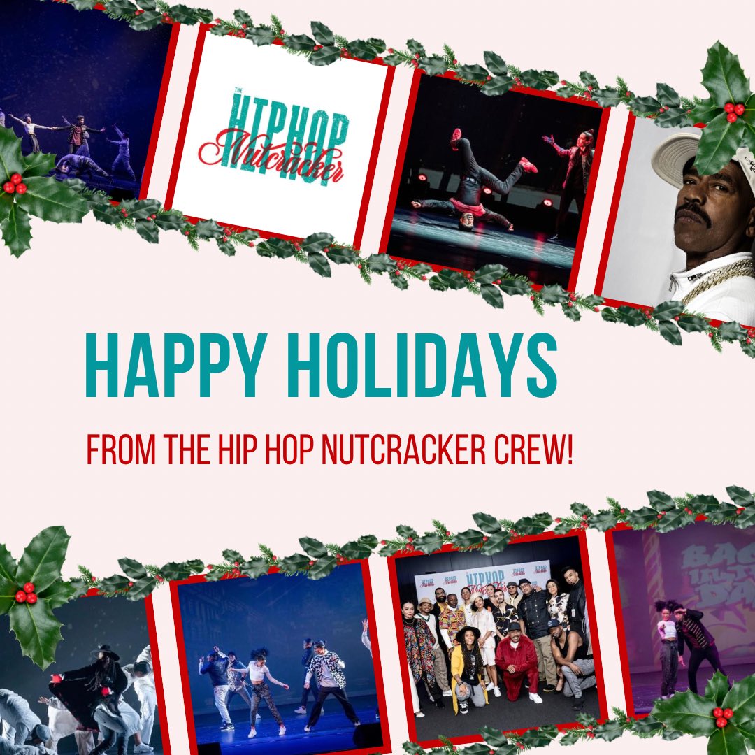 🎁🌟🎉Happy Holidays from our family to yours!🎁🌟🎉

#happyholidays #hiphopnutcracker