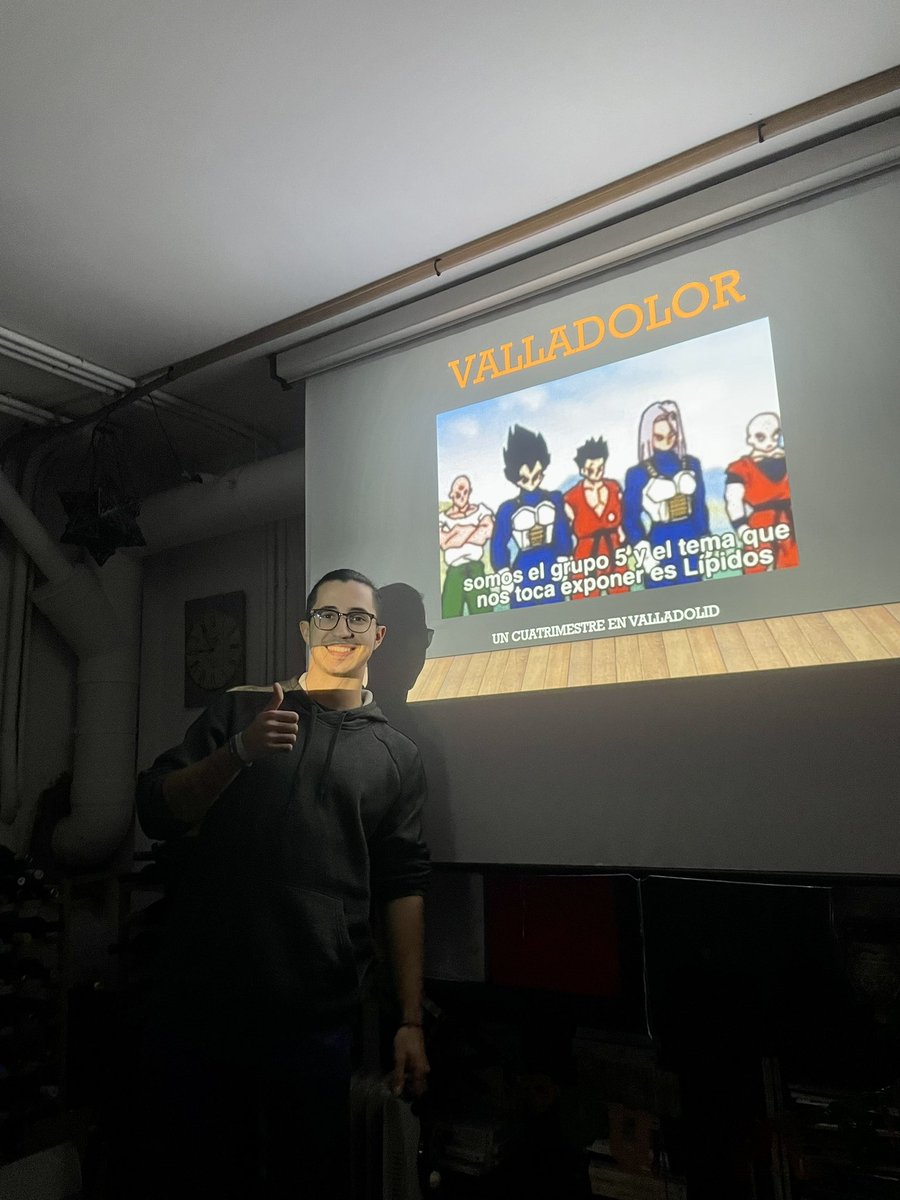 Anoche fue noche de presentaciones 🥸