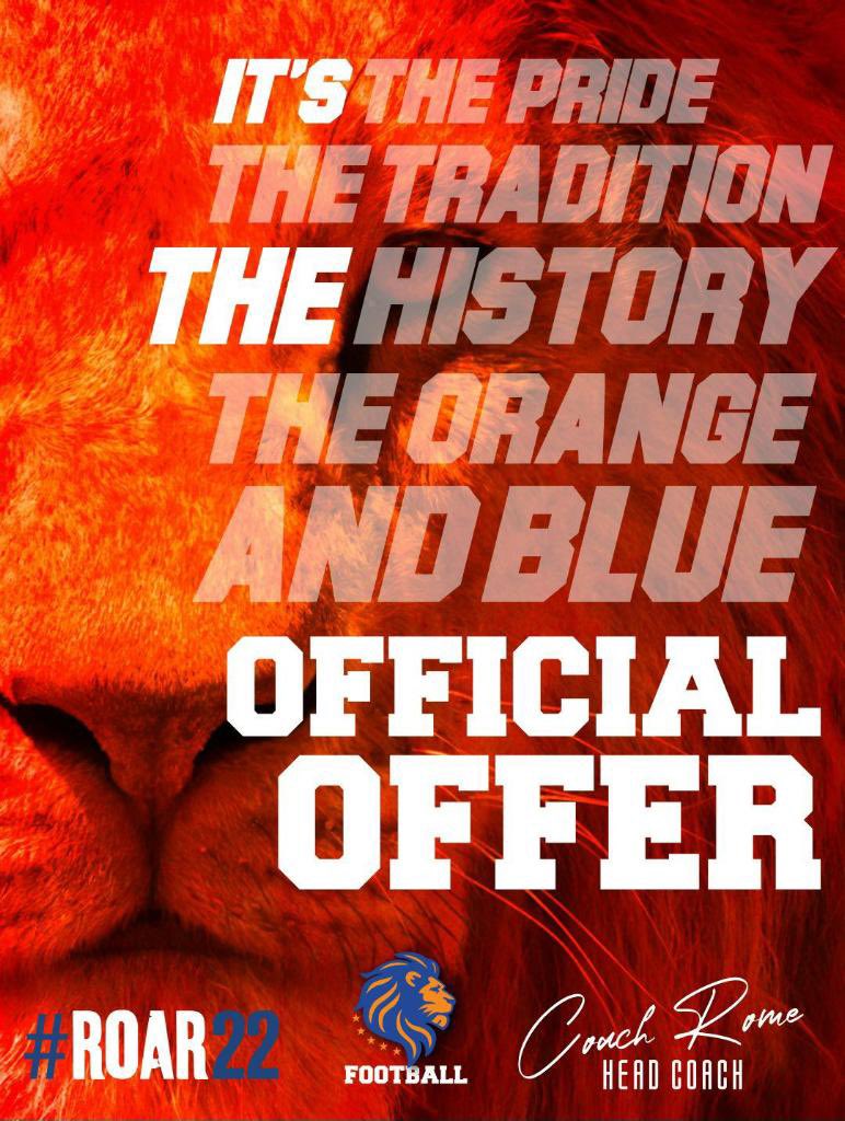 MalachiAdolph's tweet photo. Blessed and Honored to receive my first offer at Florida Memorial University @BobbyRome @FMULionsFB https://t.co/nCNOp6rSqY