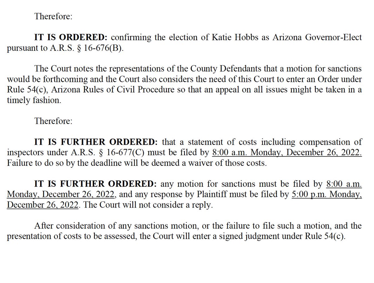  Roni On Twitter RT marceelias BREAKING Arizona Court DENIES 