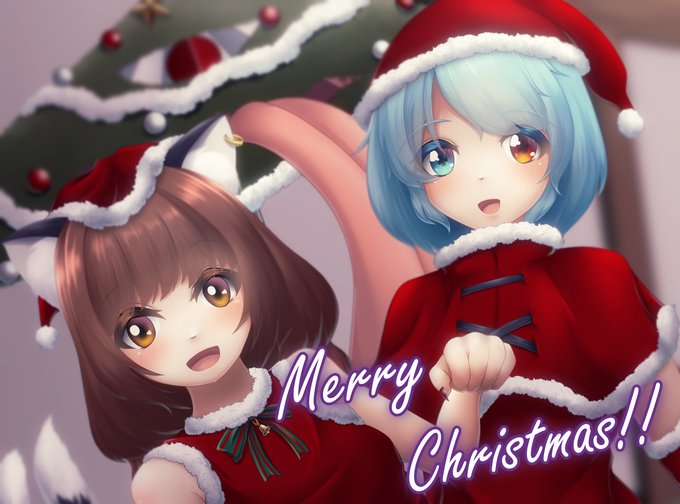 ✨🎅🎄🎁Merry Christmas!!🎁🎄🎅✨
#東方クリスマス #多々良小傘 #橙 