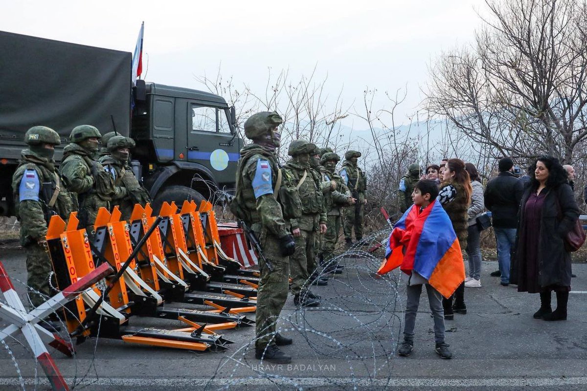 alensimonyan's tweet photo. 24.12.2022 the road to #NagornoKarabakh is «open» ❗️
#LachinCorridor is «open»❗️ https://t.co/yGjNVbazJR