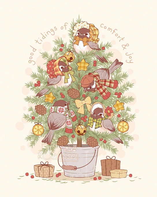 Season's greetings from the Chickatree  