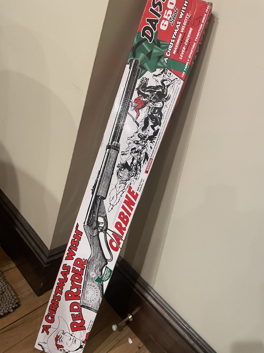 Celebrating Christmas Eve and my last day with two working eyes.