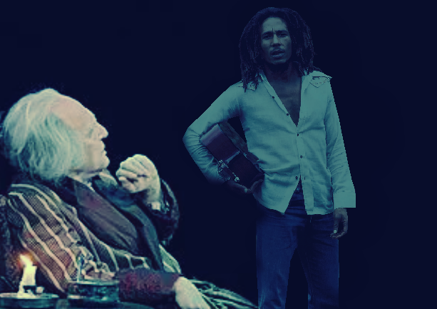 Joe_A_Blevins's tweet photo. Who can forget the famous scene in which Scrooge is visited by Marley's ghost? https://t.co/ODC6mgifxm