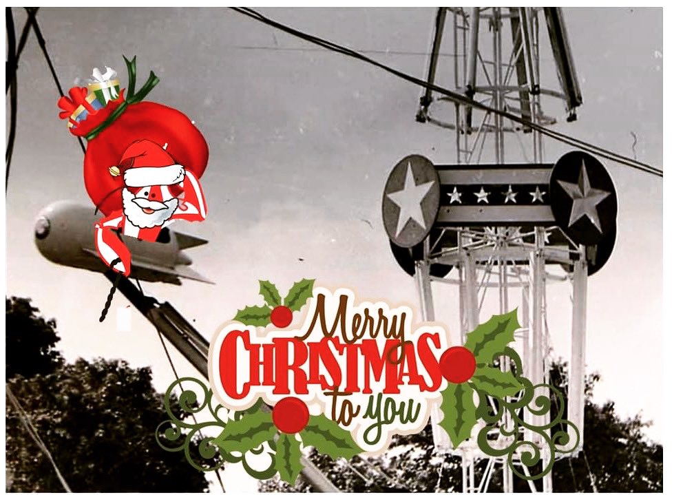 Something I did for my Rocky Point Park Remembered! Facebook group using a background photo by Seth Benedict of the former park’s Roto-Jet ride.