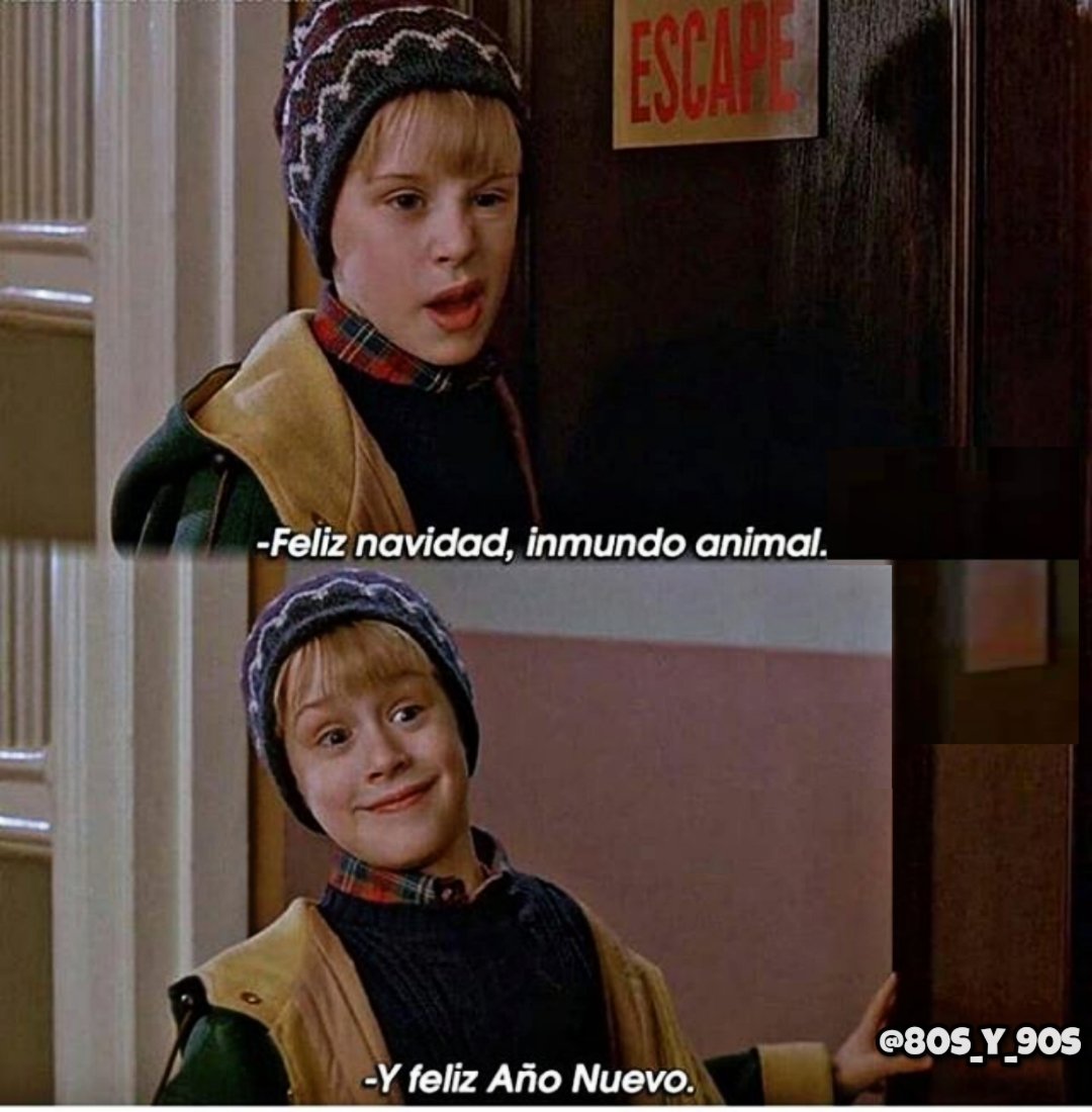 Feliz Navidad, inmundo animal.