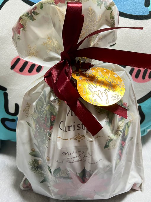 サンタさん来た…!!🎅🎁 