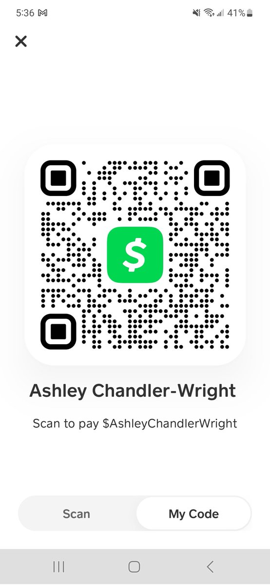 AEChandler85's tweet photo. @cashapp_qwn https://t.co/a51nEyGHZU