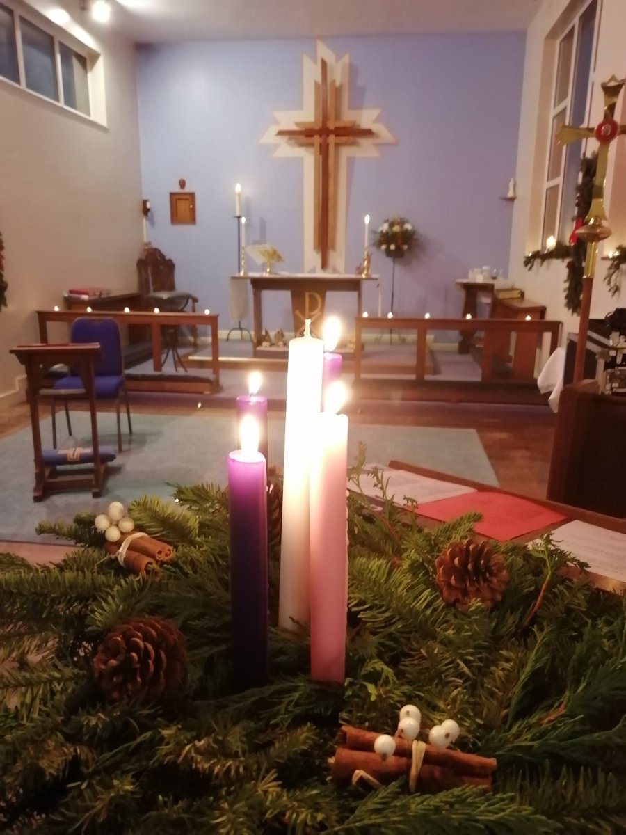 WeAreStMarys's tweet photo. The prayers &amp; petitions of the people of Pickersleigh decorate our Christmas tree.

Shortly we will light the final candle on our Advent wreath and celebrate the birth of Jesus. https://t.co/4pidZiuDjY