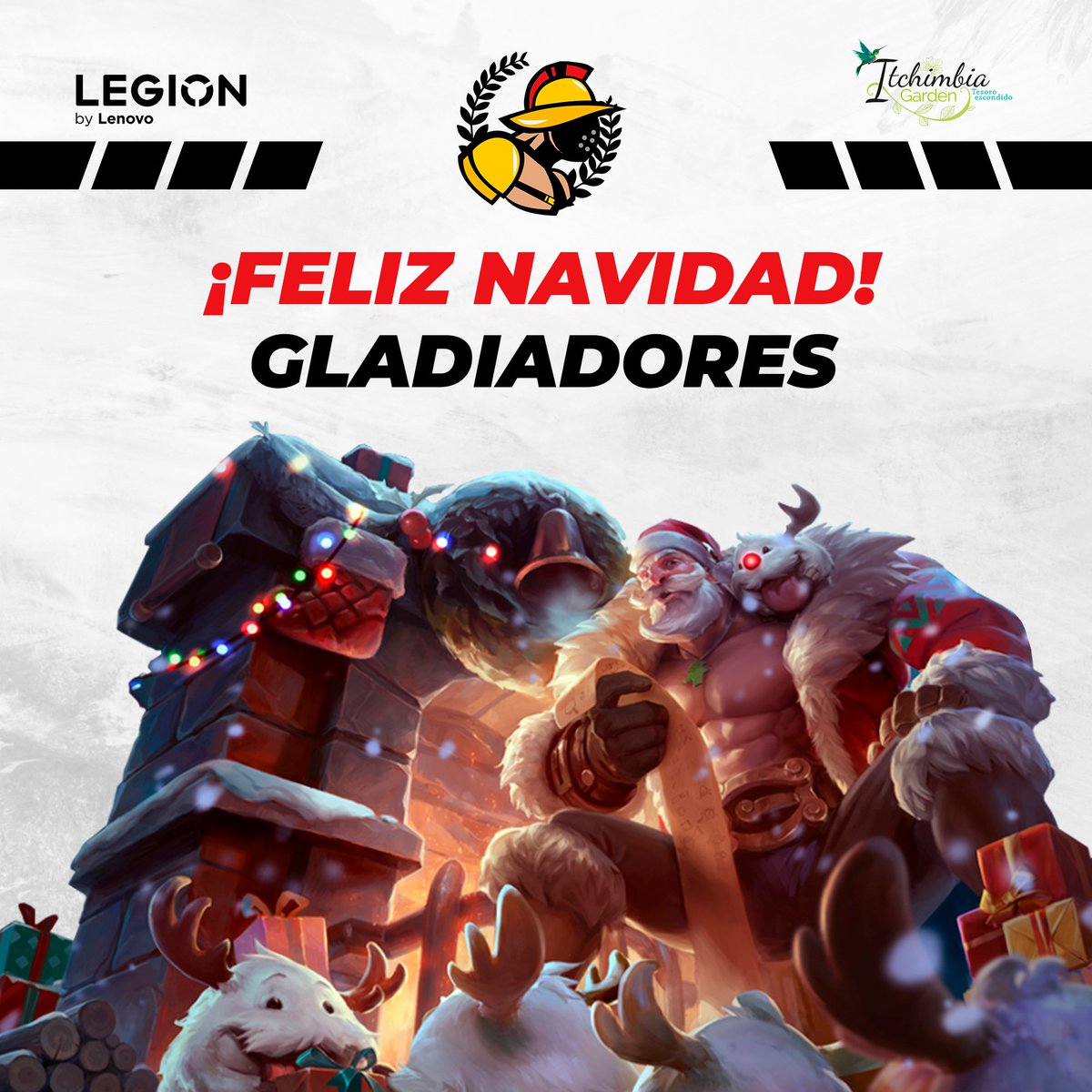 ¡GLADIADORES! 🔥✊

No hay nada más placentero que desear buenas fiestas a los que nos acompañan desde el inicio, a quienes conocen nuestros fracasos pero también celebraron nuestros triunfos.por esto y mucho mas.

 ¡FELIZ NAVIDAD! 🎄🎅🎁
#GoAGD