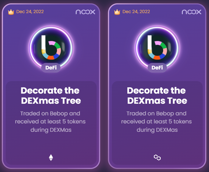 AntonioLorens1's tweet photo. All I want for Christmas is @bebop_dex
My limited edition badges from @bebop_dex π π
#DEXmas #bebop #9KDAO https://t.co/WuVg8gzoli